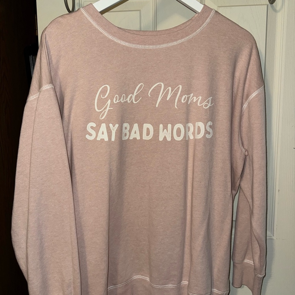 Maurices Blush Pink Crew Neck Sweater